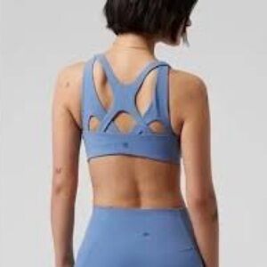 Athleta Asana Sports Bra Blue